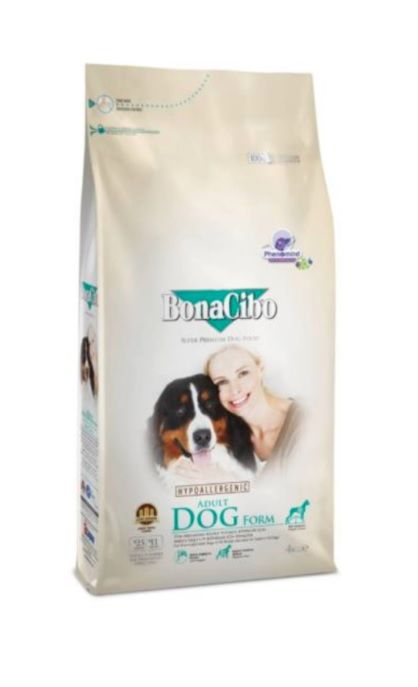 BONACIBO Adult Dog Form - Κατάλληλη για υπερήλικες και παχύσαρκους σκύλους