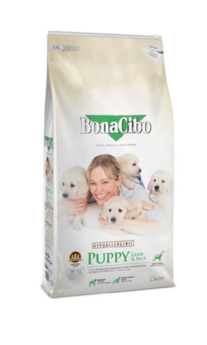 BONACIBO Puppy - Με αρνί και Ρύζι